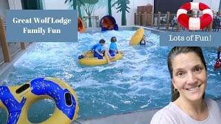 Great Wolf Lodge Water Park in LaGrange Georgia | Large Family Trip