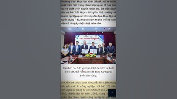 [HCMUS x SAKATA Inx] HCMUS ký kết hợp tác thực tập sinh với Tập đoàn SAKATA Inx (Nhật Bản)