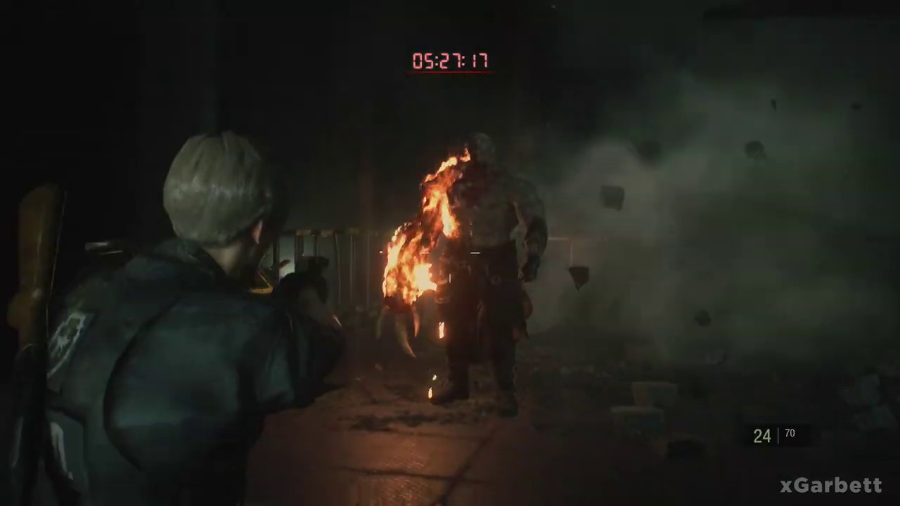 Skelne kompleksitet labyrint Resident Evil 2 Remake - Tyrant Final Boss Fight - YouTube