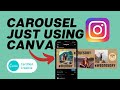 How To Create Instagram Carousel in Canva