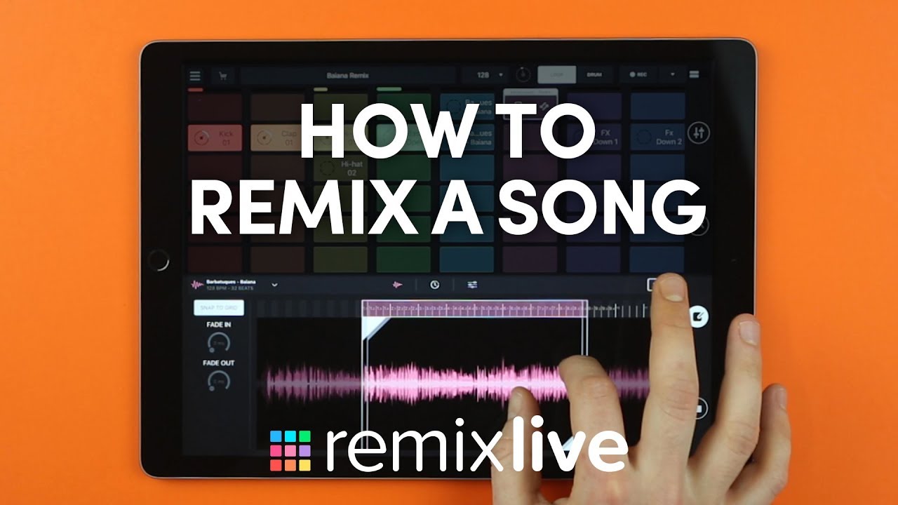 How To Remix A Song Remixlive 4 0 Youtube