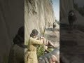 EPIC RDR2 Gameplay! Brave Girl Takes on an INSANE Enemy Gang Alone #shorts #gaming