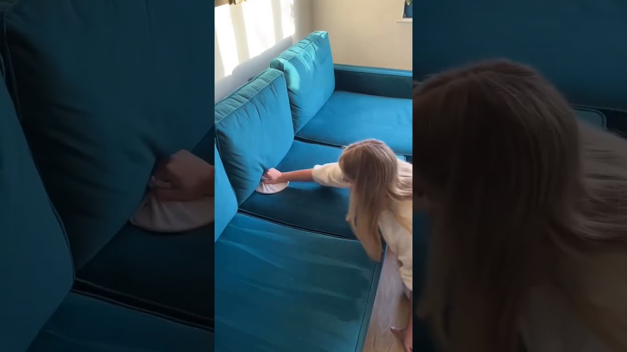 Truque de limpeza para sofá que você precisa conhecer! 