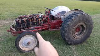 DIY EV Tractor walkaround Ford 9n electric conversion