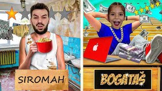 SIROMAH vs BOGATAŠ - ODMOR od 5€ i od 5000€