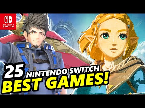 TOP 25 BEST Nintendo Switch Games ! 2023 Update