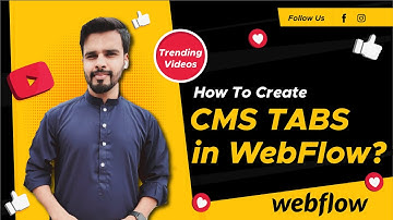 CMS Tabs in Webflow | How To Create Dynamic Content on Tabs in Webflow | Webflow CMS