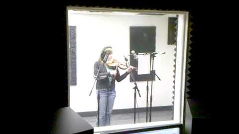 Mini studio update - recording strings