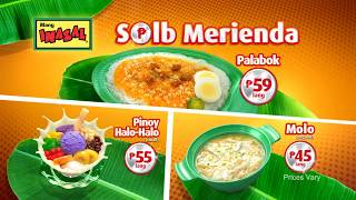 Solb ang Merienda sa Mang Inasal!