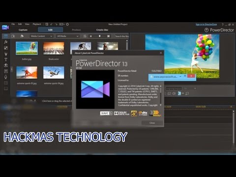 شرح تحميل وتثبيت وتفعيل CyberLink PowerDirector 13