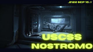 USCSS Nostromo Audio Recording | SPACE CABIN SOUND | Sci-fi and low drone noise | ALIEN Movie Quotes