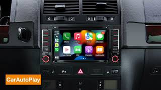 [PE71TRV] 7' VW Android 11 Octacore Car DVD with Dual UI CarAutoPlay DSP Coaxial Out Bluetooth