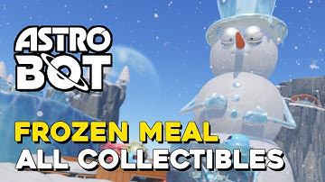 Astro Bot Frozen Meal All Collectible Locations (All Bots, Puzzle Pieces & Secret Level)
