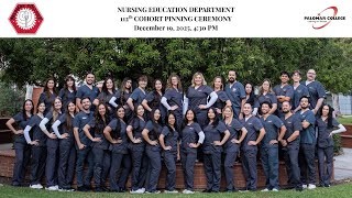 Palomar College Nursing Pinning Ceremony Fall 2025
