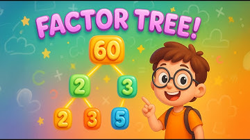 How to Use Factor Tree for Prime Factors | Math Basics for Kids