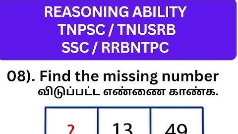 how to solve group2 and 2a mains reasoning puzzle questions🤔 #group1exam #tnusrbsixam #group2a