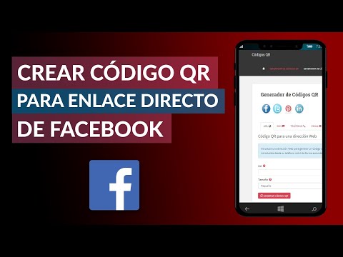 Cómo Crear un Código QR para un Enlace Directo de Facebook