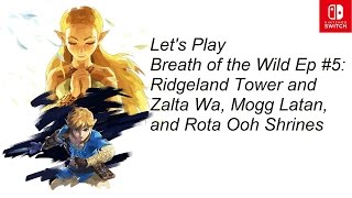 Lets Play Breath of the Wild Ep. #5: Ridgeland Tower and More Shrines
Welcome to Episode 5 of our Breath of the Wild series. In this episode we take over Ridgeland Tower and explore Zalta Wa, Mogg Latan, and Rota Ooh Shrines. thanks for watching!
All Rights Reserved Nintendo, 2017.
Gaming Weekend, 2017. Lets Play Breath of the Wild Ep. #5: Ridgeland Tower and More Shrines