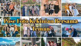 POSE FOTO KEKINIAN BERSAMA TEMAN | Daily Ootd