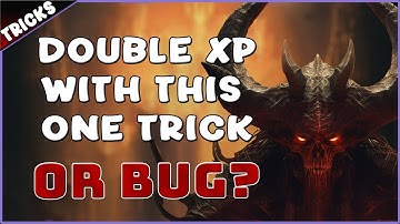 Diablo 4 - How to DOUBLE YOUR XP PER HOUR - INSTANT DUNGEON RESET TRICK