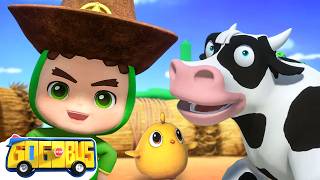 Old MacDonald Had A Farm🐮🤠 | GoGoBus Nursery Rhymes And Kids Songs