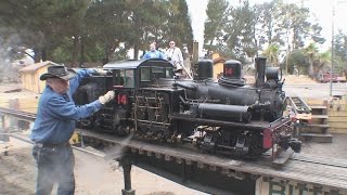 2 1/2&quot; scale live steam shays West Side Lumber 14 and 15 double header