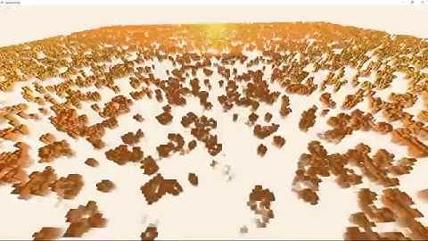 GPGPU acceleration and 3D visualization of Game of Life