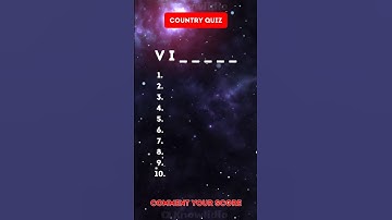 Guess These Countries By Their First 2 Letters?🌎PART 5 #quiz #country #guess