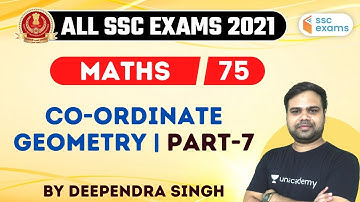 8:00 PM - SSC CGL/CHSL 2020-21 | Maths by Deependra Singh | Coordinate Geometry (Part-7)