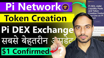 Pi Decentralized exchange | Pi Token Creation | Pi Network New Update | Pi AMM Liquidity Pools 😮