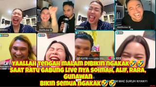 Kocak Full,,!!Ratu masuk Live Soimah,Alif lida,Rara lida, dan Gunawan tadi malam bikin semua ngakak🤣