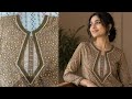 Trendy Pakistani Neck Design 2026 | Stylish Kurti Neckline Tutorial #neckdesign #diy 