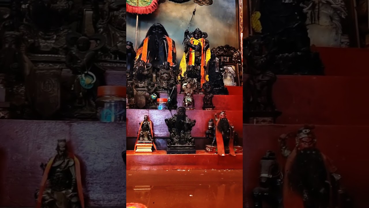 震惊庙宇奇事：神鼓长毛！