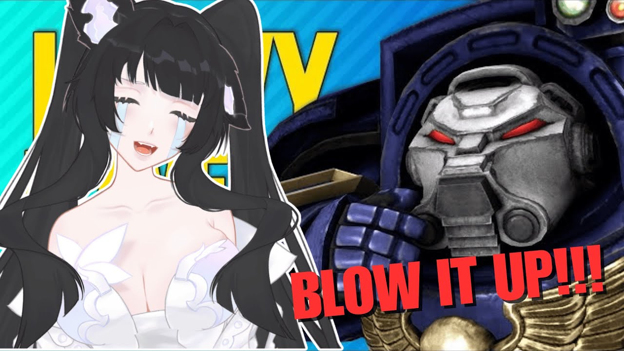 FOR THE BLOOD GOD | Space Hulk: Deathwing TheRussianBadger | Vtuber Reacts