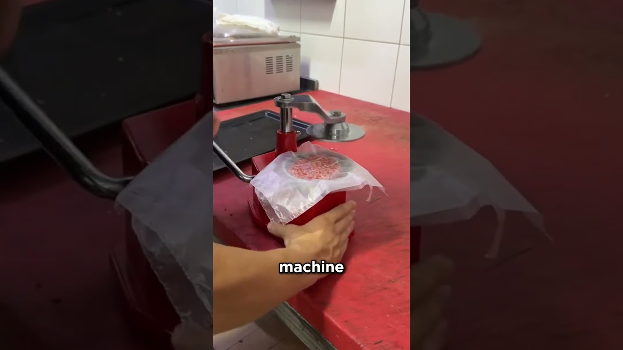 Как этот пресс помогает готовить бургеры быстрее! 🤯