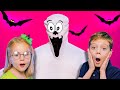 I Am So Scared the Spooky House with Ghost | Max and Sofi Kids Video