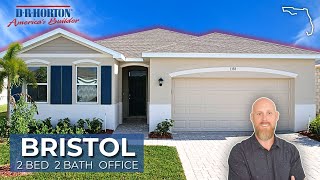INSIDE DR Horton Bristol Model Palm Bay FL New Homes for Sale UNDER 400k