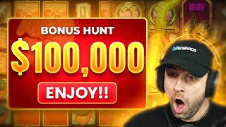 CRAZY PROFIT in this INSANE $100,000 Bonus Hunt!! - 26 HUGE BONUSES!! (Highlights)