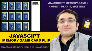 Create a Memory Game in JavaScript in Hindi || JavaScript Projects