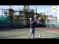 テニス 素振り練習器 SmartSwing.Pro スマートスイングドットプロ　ストローク活用法紹介