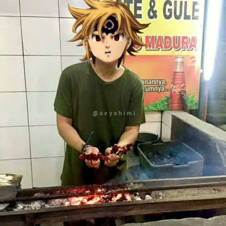 Sate sate sate - Meliodas(Indonesian version)