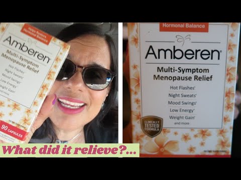 Review: What Did Amberen Relieve?