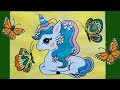 Unicorn Painting / Unicorn Drawing easy / How to Draw Unicorn Drawing step by step