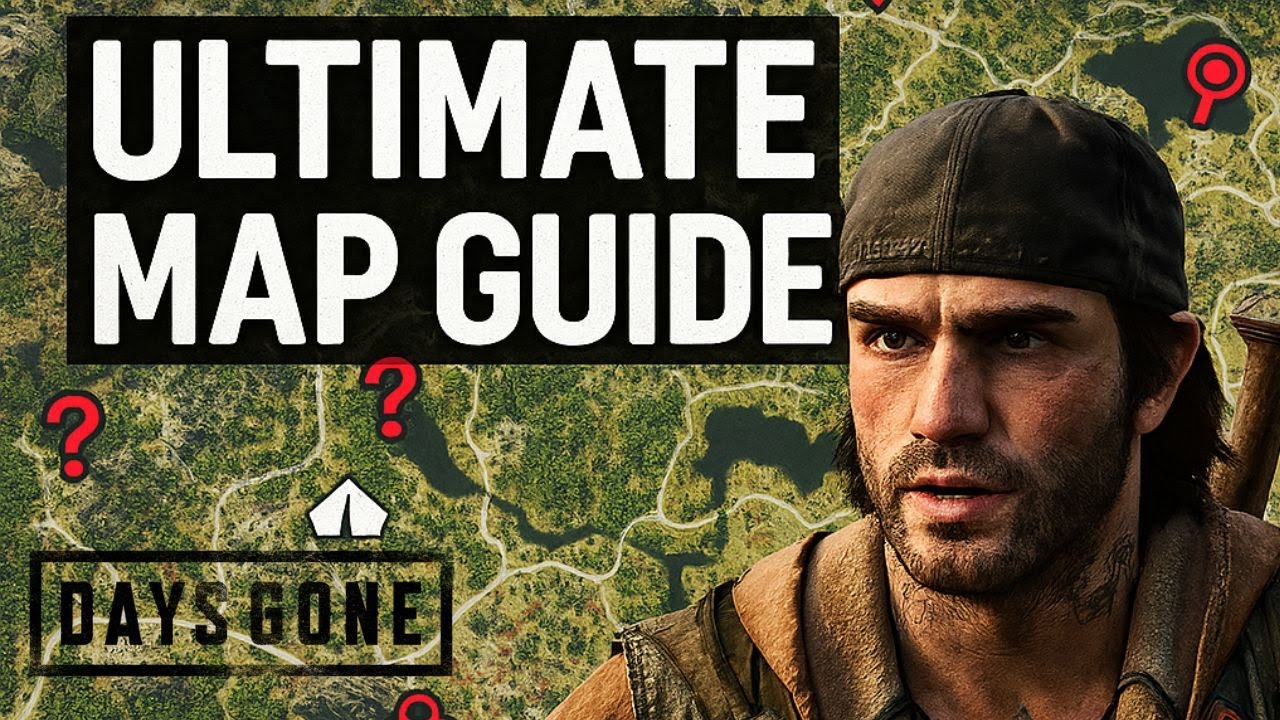 Days Gone - Ultimate Map Navigation Guide (Course Only) - YouTube