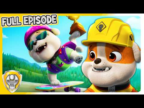 Epic Skateboard Star and Awesome Auntie! | Rubble PAW Patrol Full Episode | Kids Cartoon