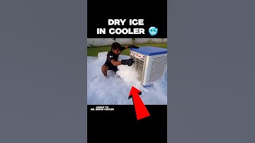 Dry ICE In Cooler 🥶 Mr. indian hacker #shorts #viralvideo #experiment