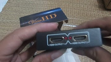 [Unboxing] ViewHD HDMI Splitter/HDCP Stripper + Elgato Game Capture HD60S
