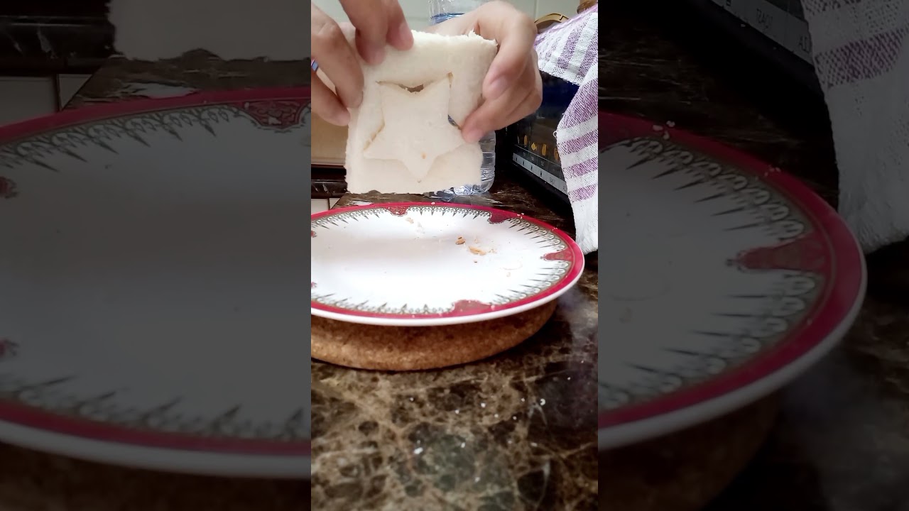 AN ARTISTIC STAR CHEESE SANDWICH 