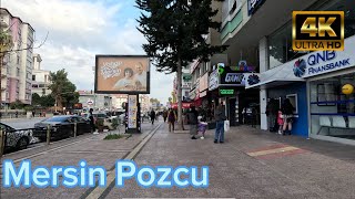 Mersin’in Kalbi Pozcu Semti - Mersin Pozcu District Walking Tour | 4K 60 FPS