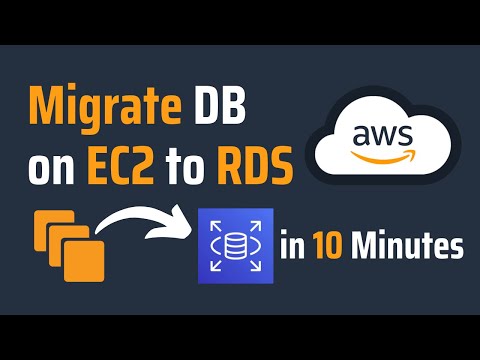 Migrating a MariaDB Database from AWS EC2 onto an RDS Instance | DB Migration | AWS RDS Demo